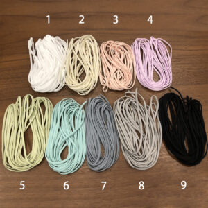 1.ホワイト 2.ナチュラル 3.ペールピンク 4.パープル 5.ペールグリーン 6.ミント 7.ペールブルー 8.グレー 9.ブラック 10.ネイビー(NEW)よりお選びいただけます。